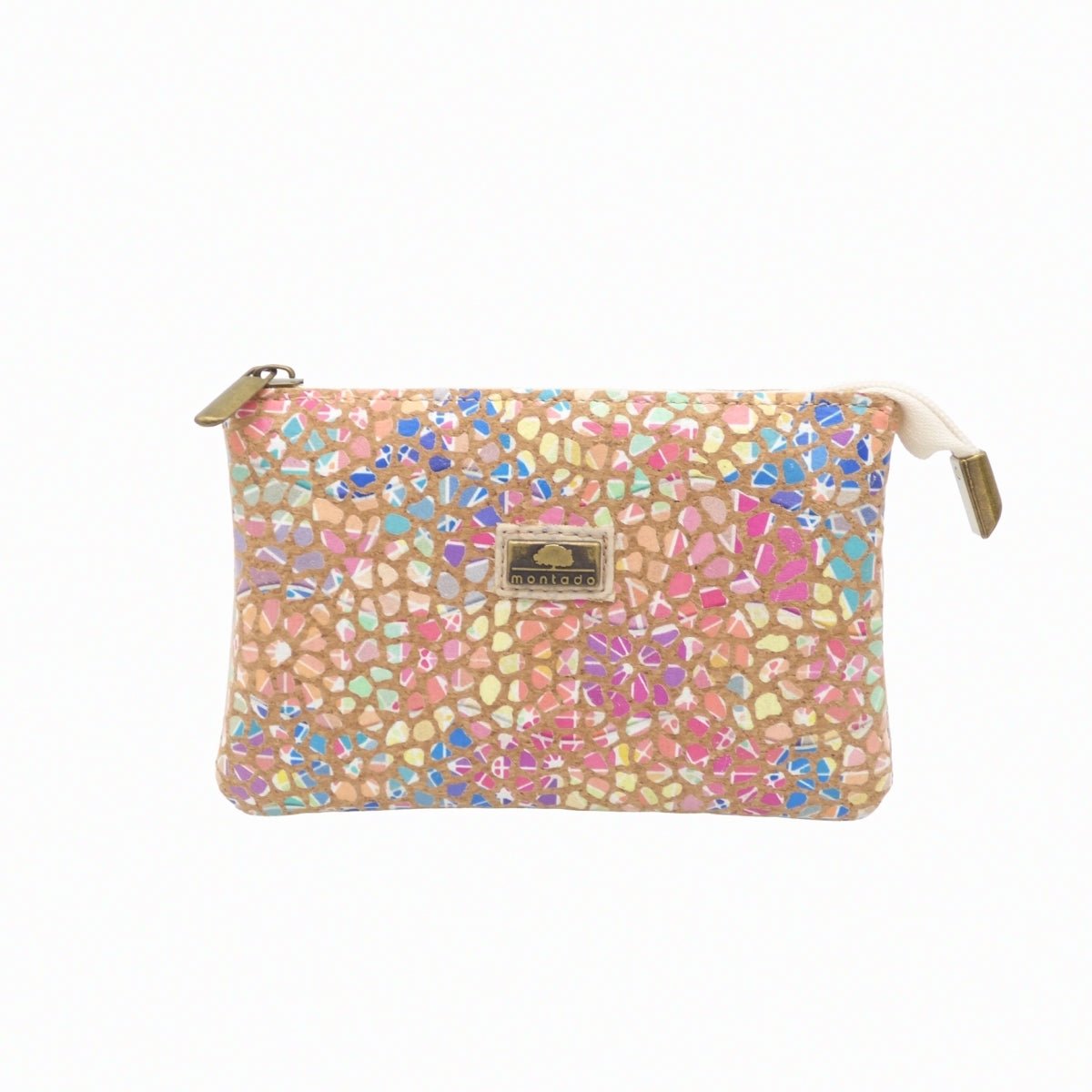 Grand Porte Monnaie Zippée by Montado, featuring a sleek design and zip closure, shown in a stylish setting.