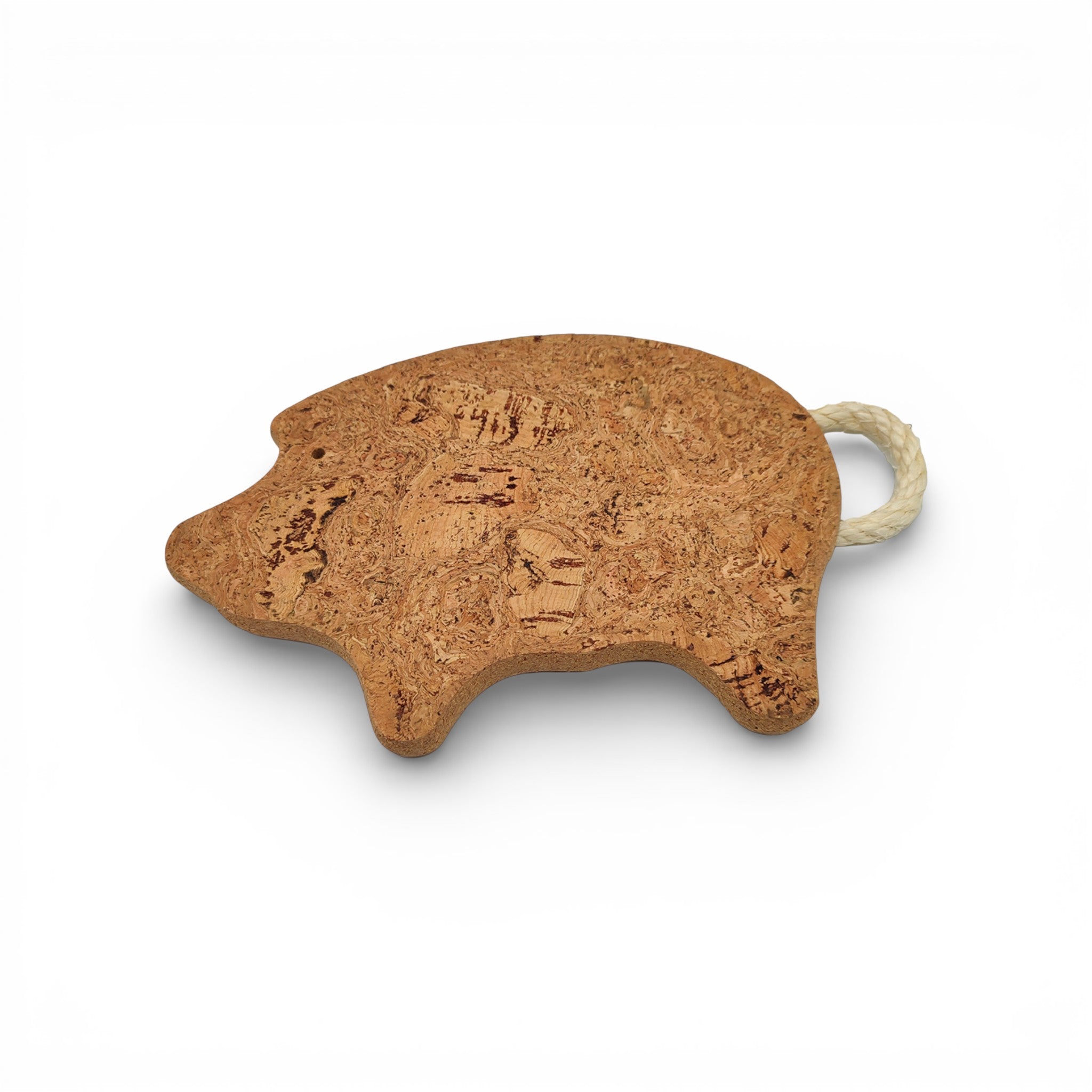 Dessous de plat motif cochon en liège du Portugal — Viking cuisine cadeau original