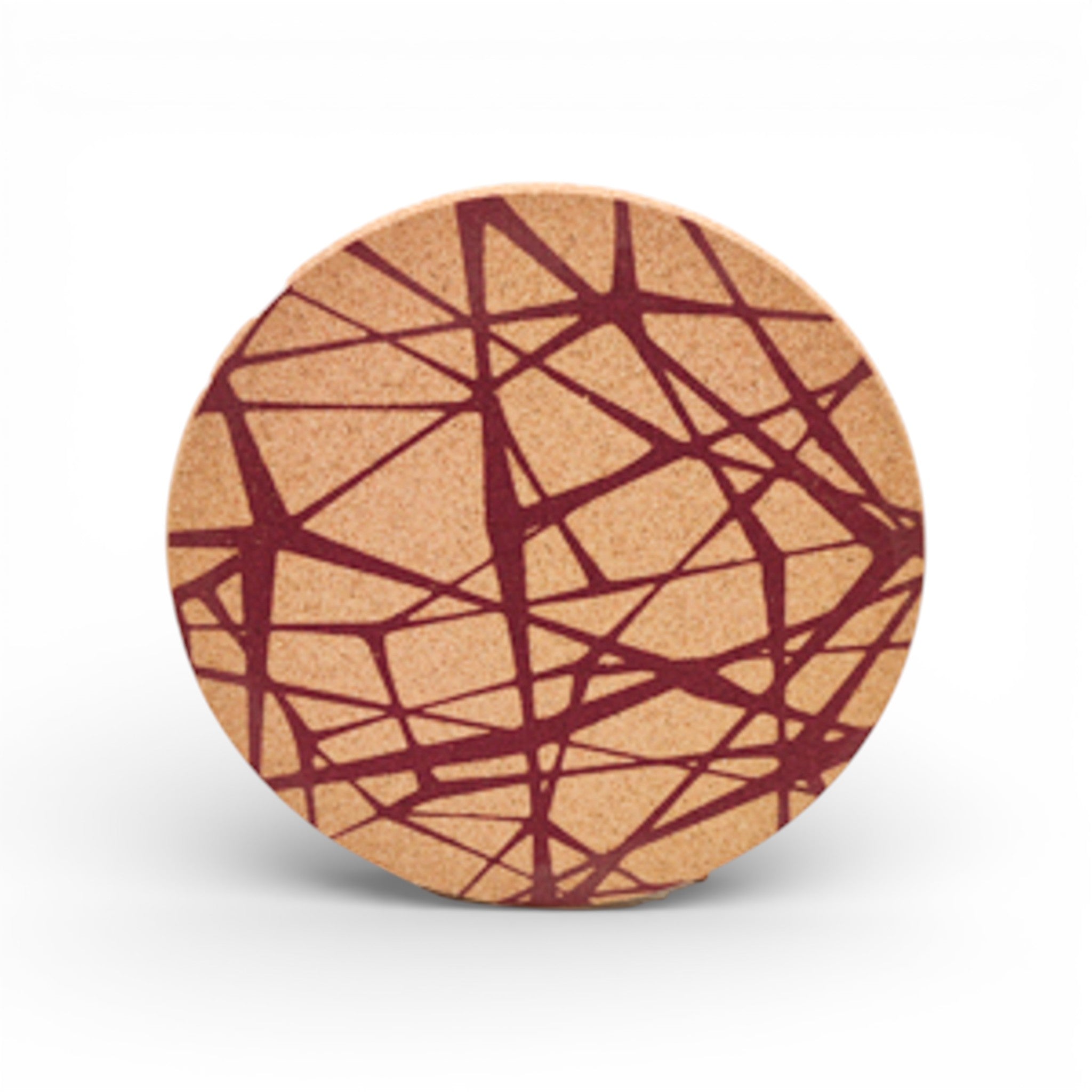 Motif abstrait liège — Viking dessous plat design cuisine