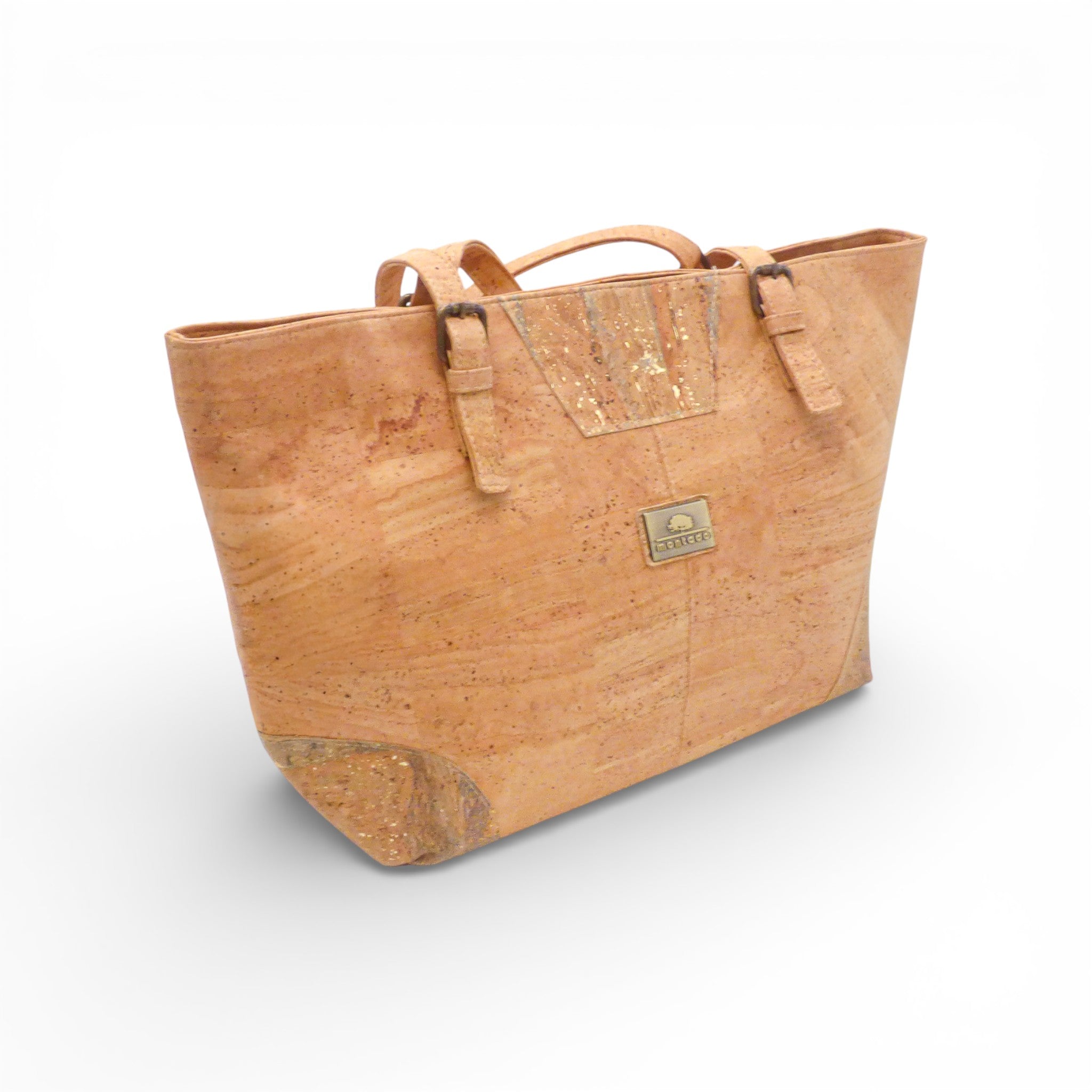 Sac cabas épaule liège — Montado femme alternative cuir végétal Portugal