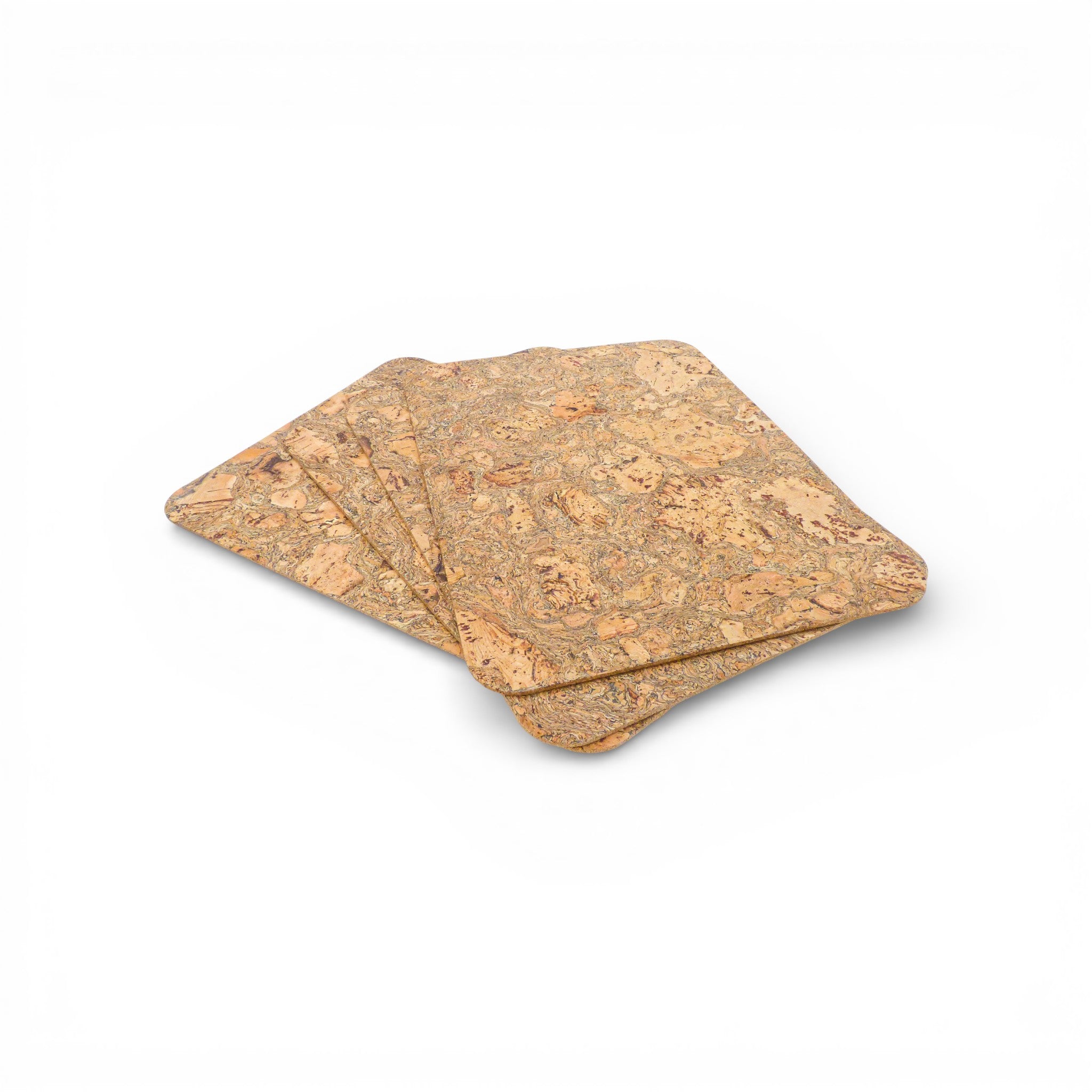 Viking cork table set featuring a natural texture and rustic design, perfect for dining and decor.