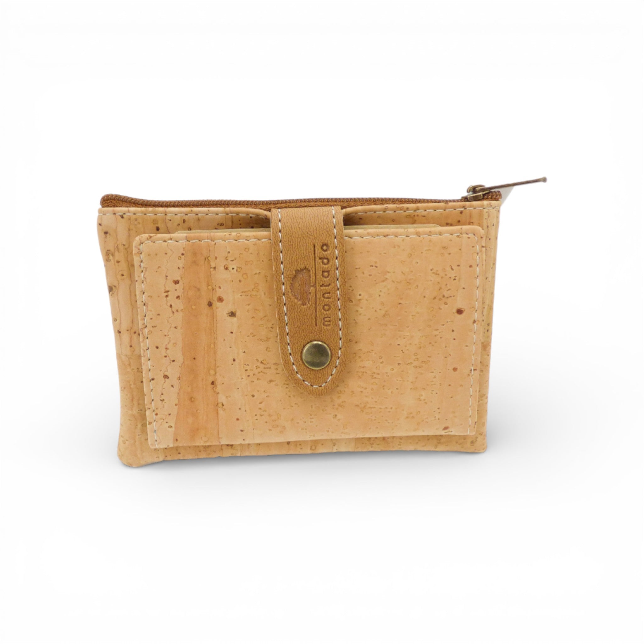 Cork wallet "Pratique & Sécurisé" by Montado, featuring RFID protection and a compact design.
