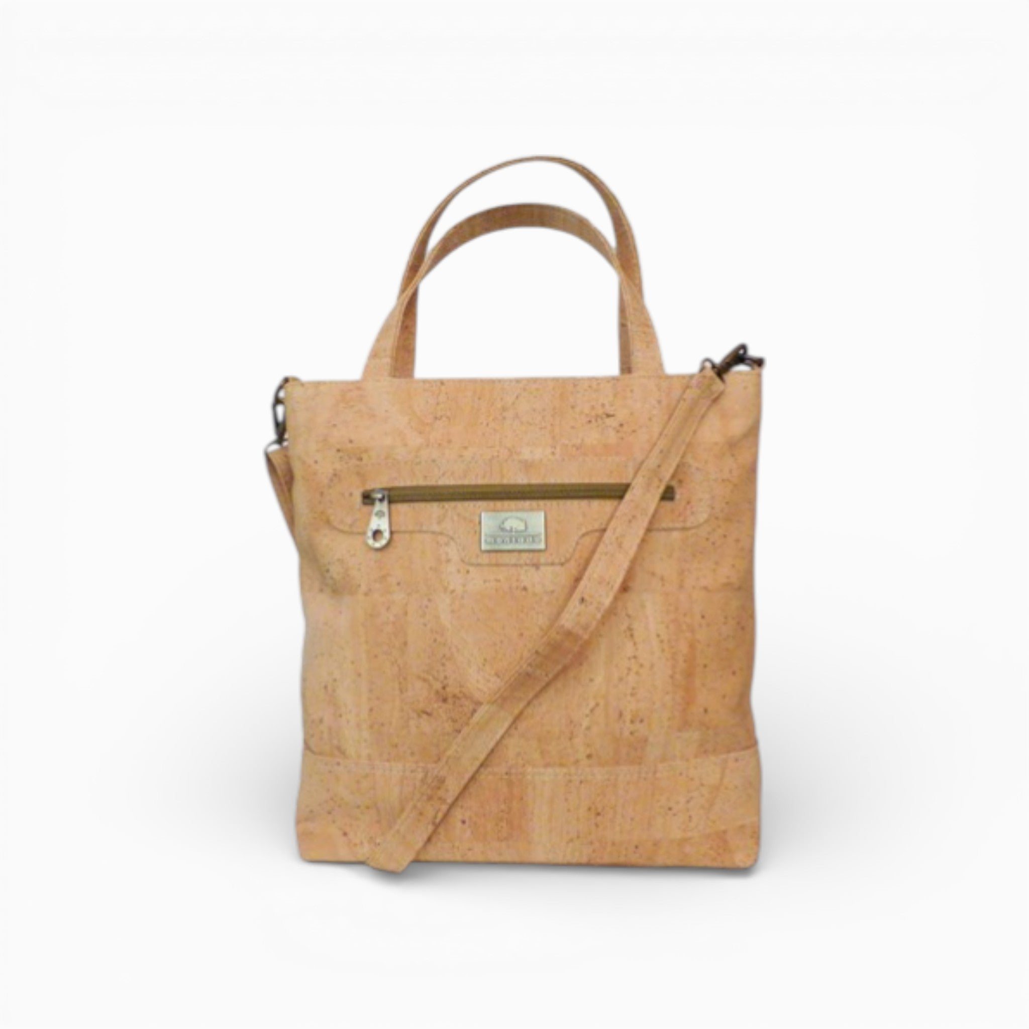 Sac à main et bandoulière "City" en liège Montado, avec texture naturelle et design élégant.