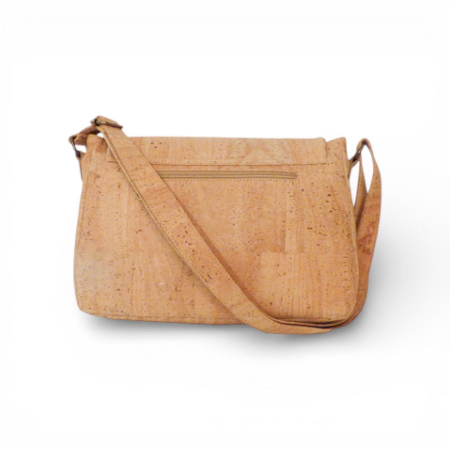 Besace "Messenger" en Liège Naturel - Montado