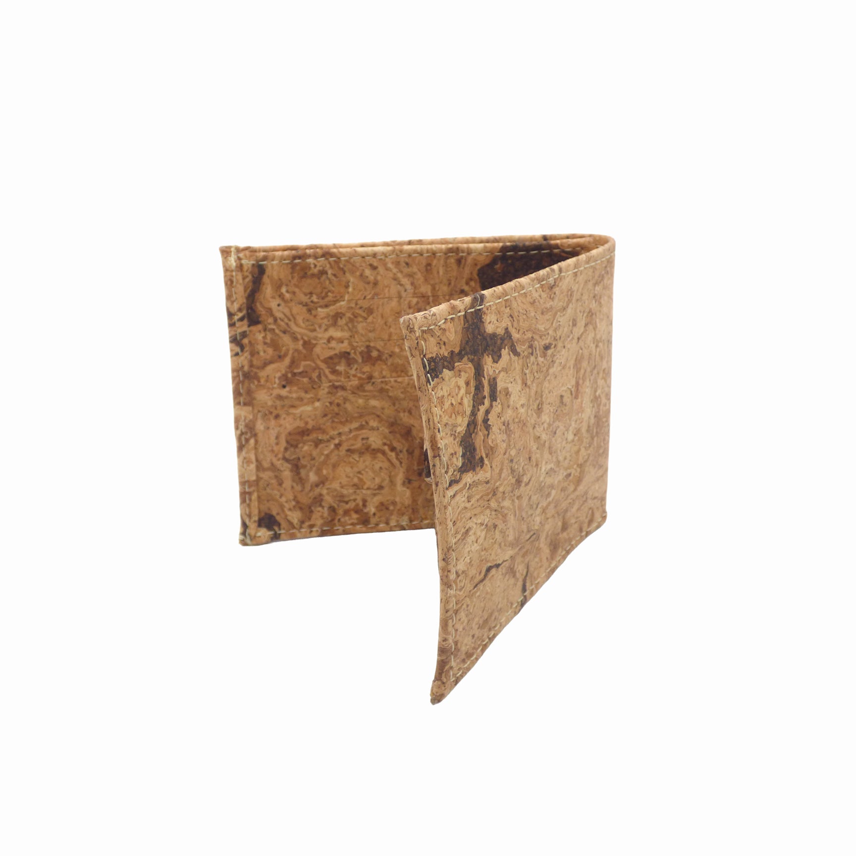Bifold minimaliste — cuir liège Cork Design homme