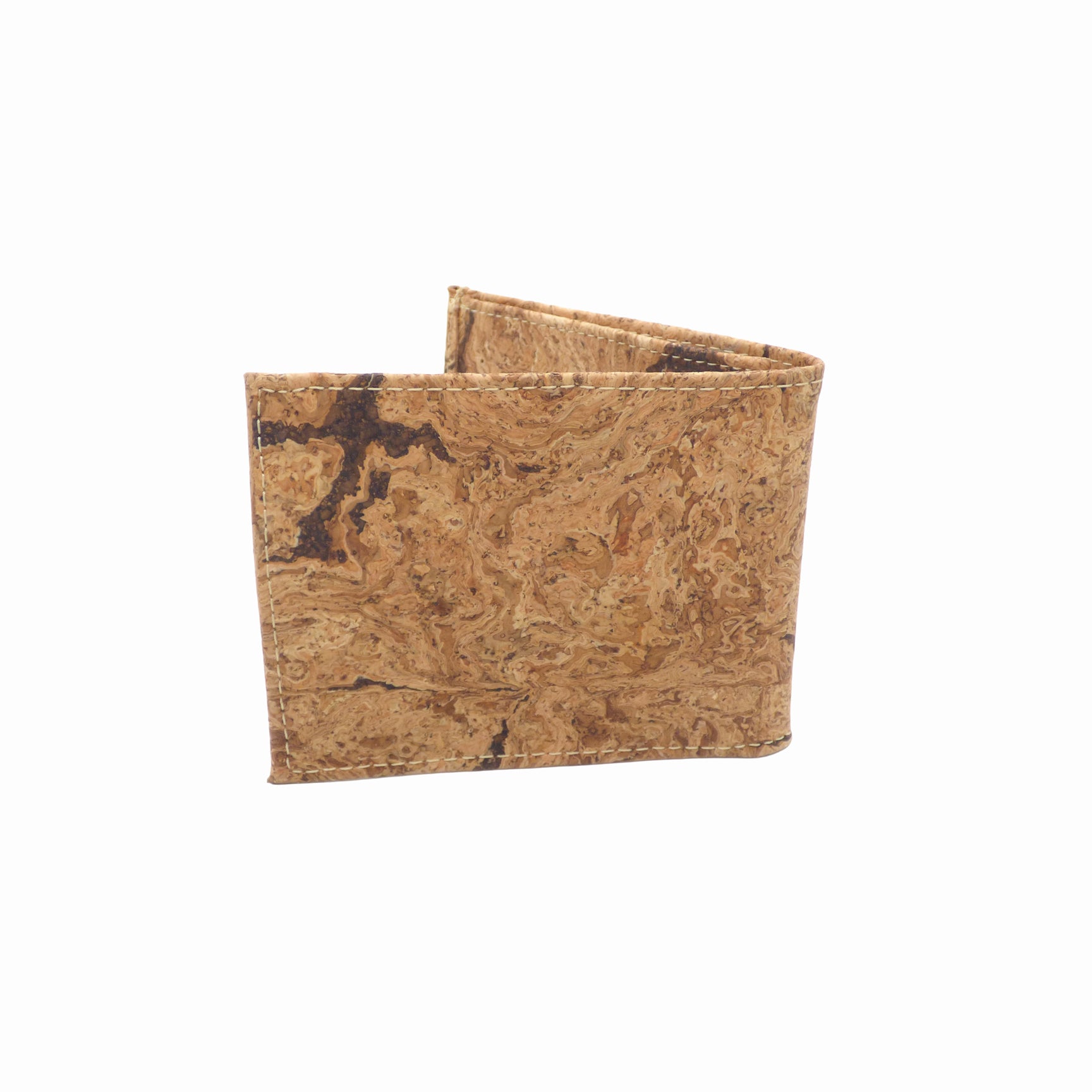 Bifold liège minimaliste — Cork Design homme quotidien