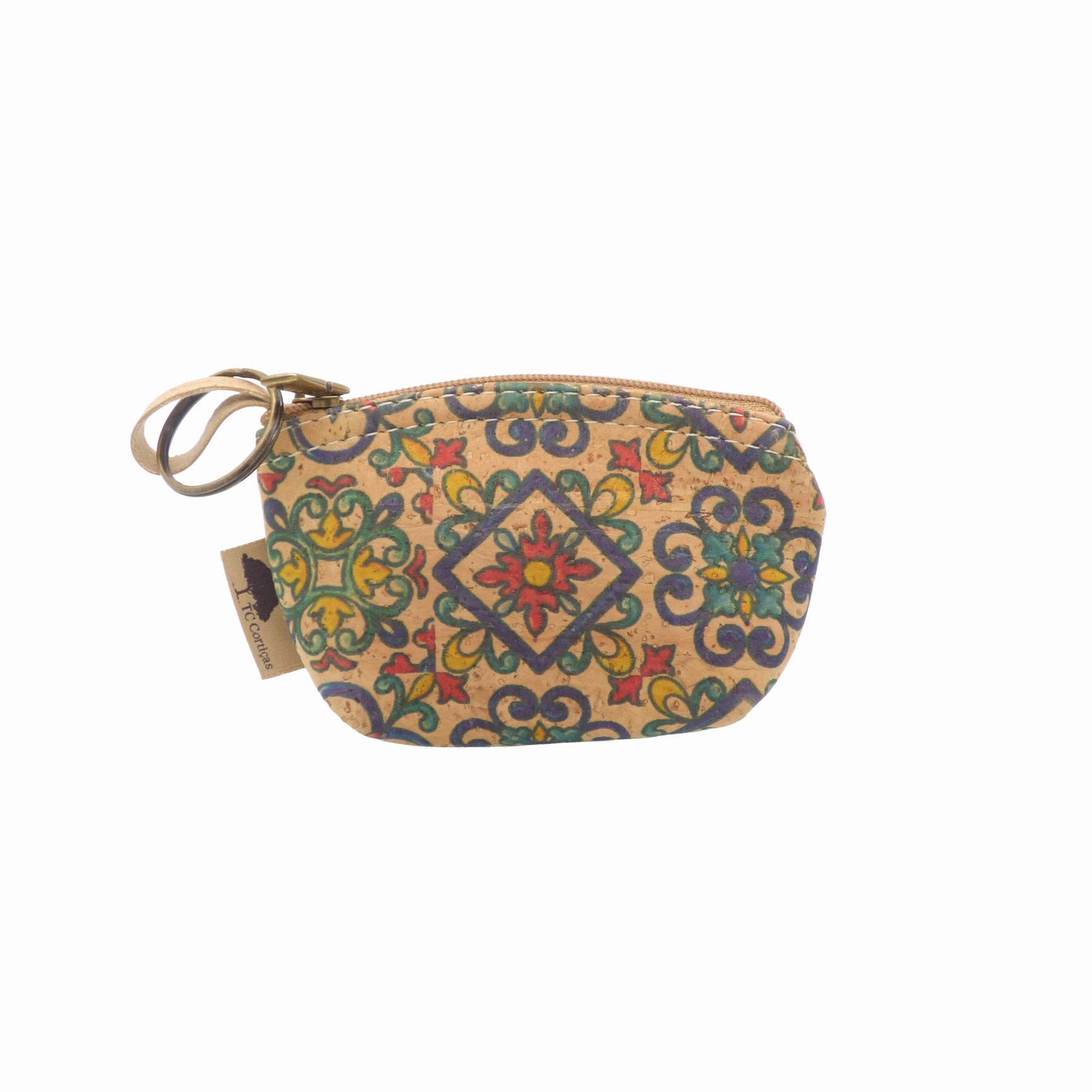 Format poche coloré — porte-monnaie Amador Varum liège artisanat