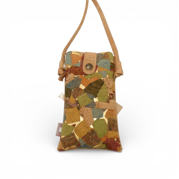 Pochette téléphone en liège Montado, étui smartphone élégant avec texture naturelle et design moderne.