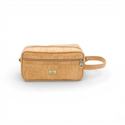 Trousse de toilette Voyageur liège Montado — texture design élégant Portugal cadeau