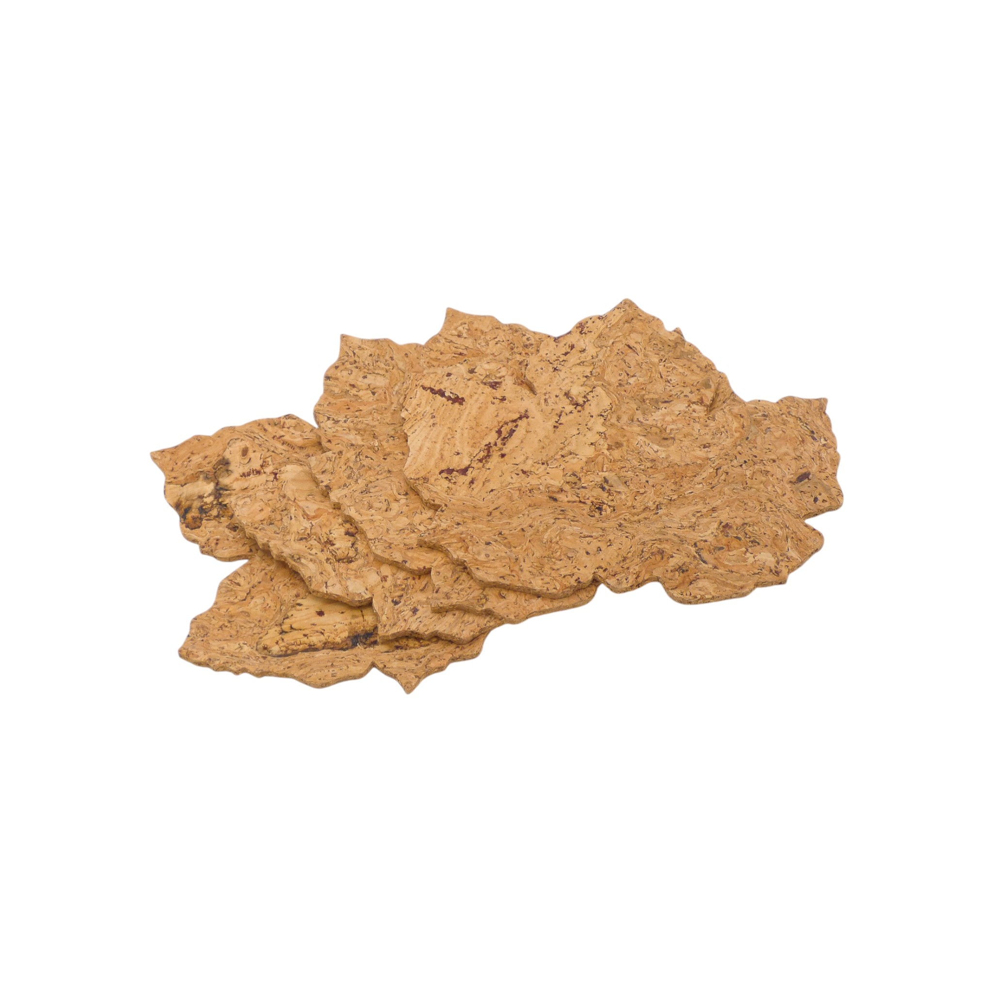 Dessous de verre vegan et éco-responsable en liège naturel du Portugal : Dessous de verre en liège Feuille de Vigne - Viking Lda - Home & Liège