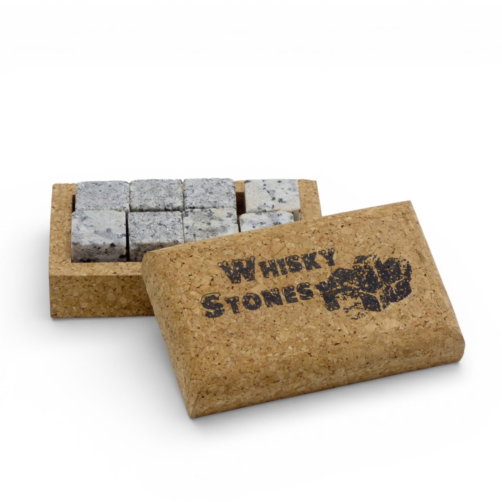 Pierres à whisky en liège du Portugal — Viking apéro cadeau homme gourmand