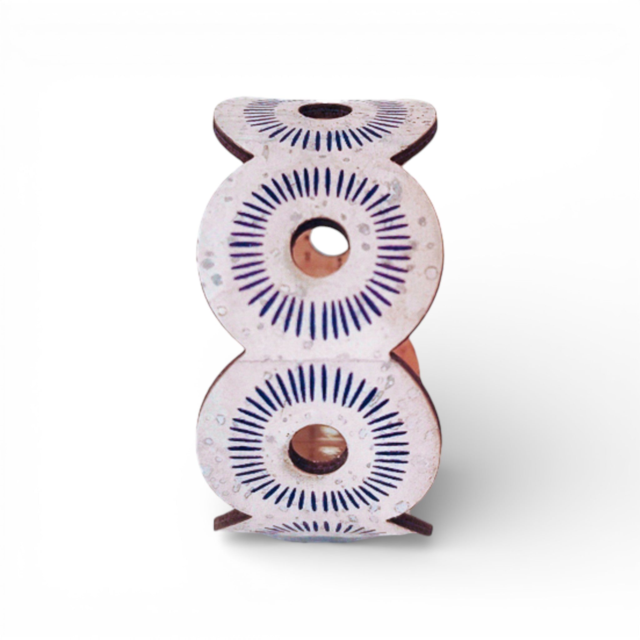 Bracelet vegan et éco-responsable en liège naturel du Portugal : Bracelet Liège Points d'Azur - Artipel - Home & Liège