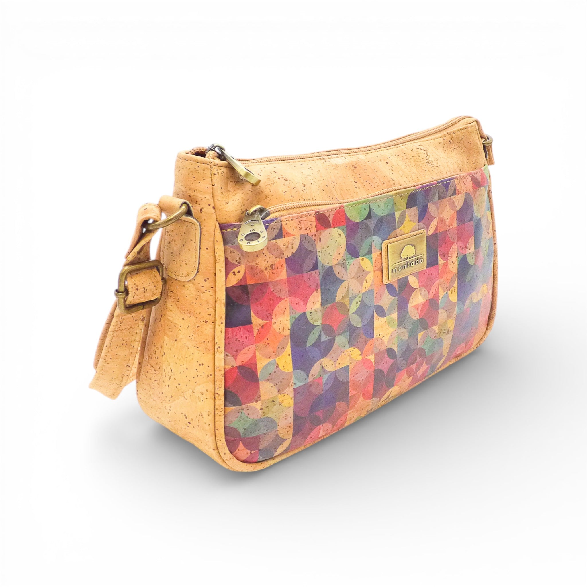 Sac bandoulière vegan et éco-responsable en liège naturel du Portugal : Sac bandoulière - Montado - Home & Liège