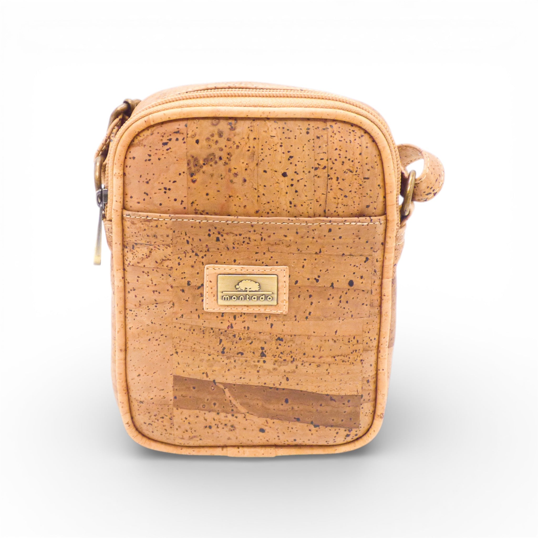 Mini Sacoche Homme "L'Essentiel" by Montado, showcasing a stylish and compact men's bag in a neutral color.