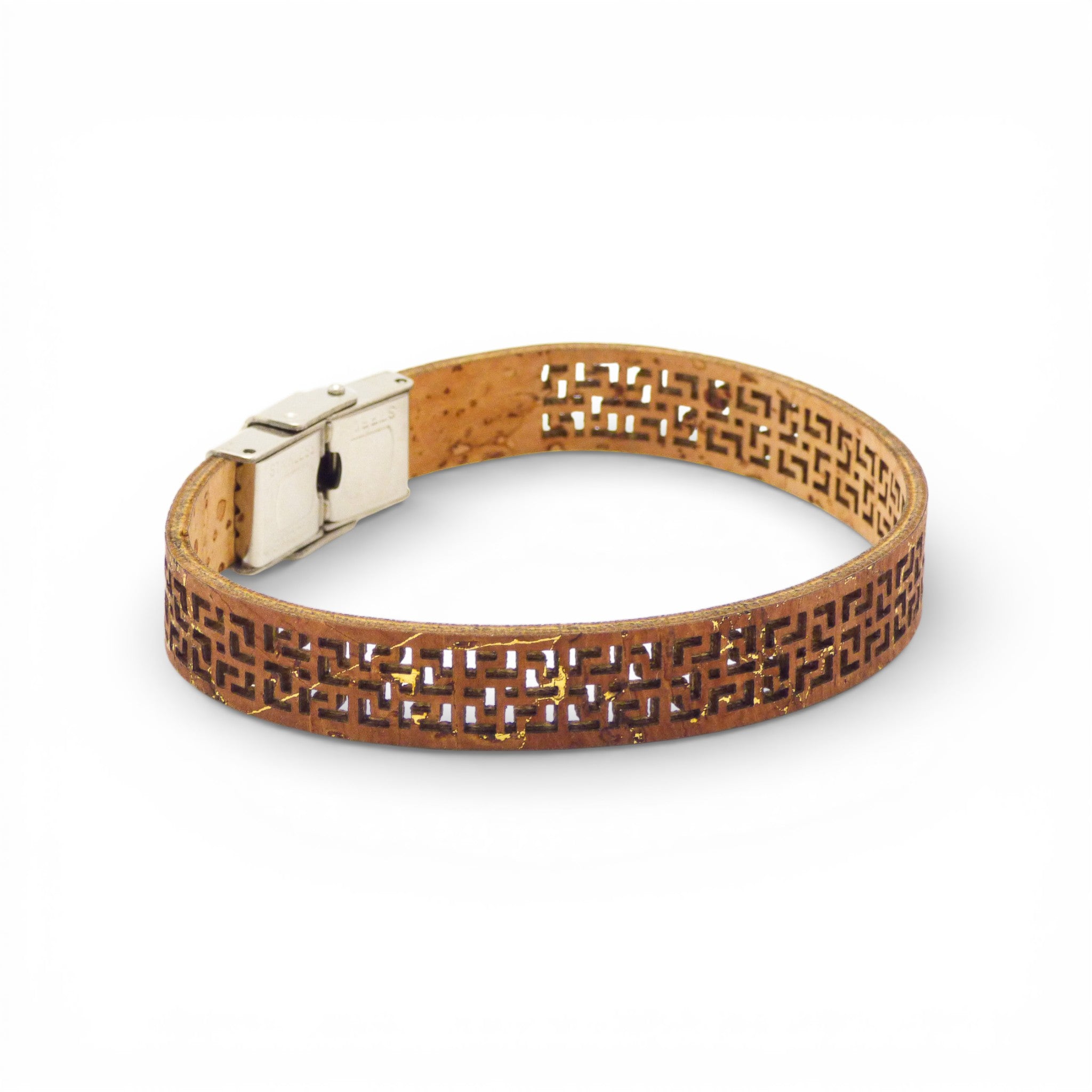 Bracelet moderne liège — Cork Colors frise femme bijoux écolo