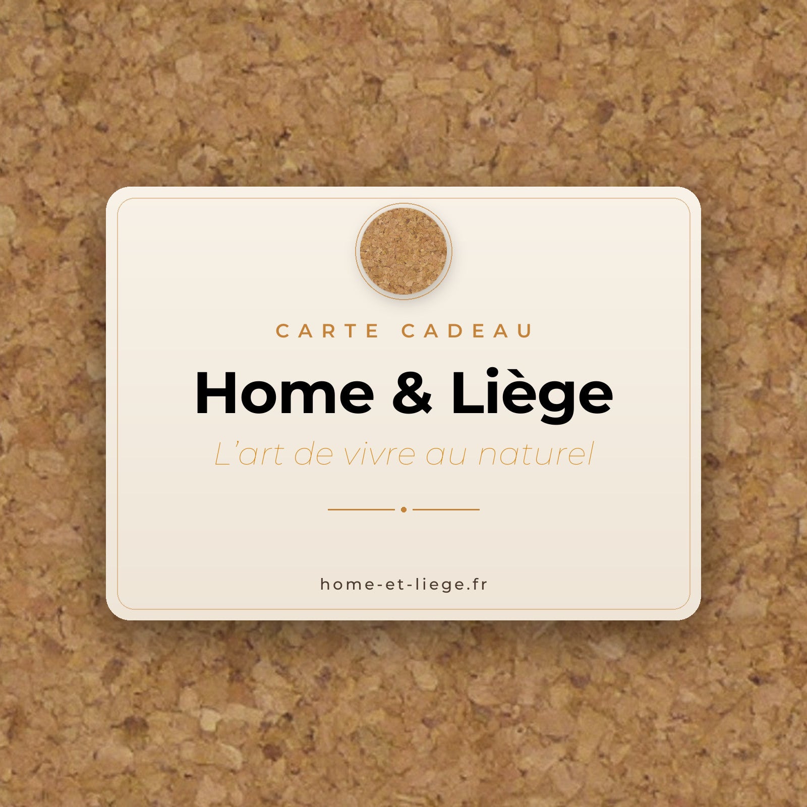 Carte-cadeau Home & Liège, 10 à 50 euros, en ligne ou en boutique à Pézenas