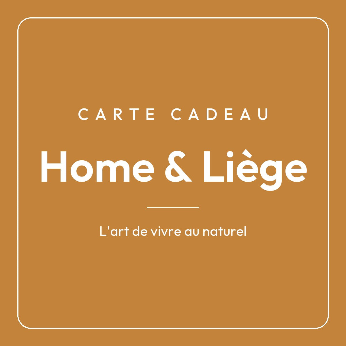 Carte cadeau Home & Liège, boutique d'artisanat en liège du Portugal à Pézenas