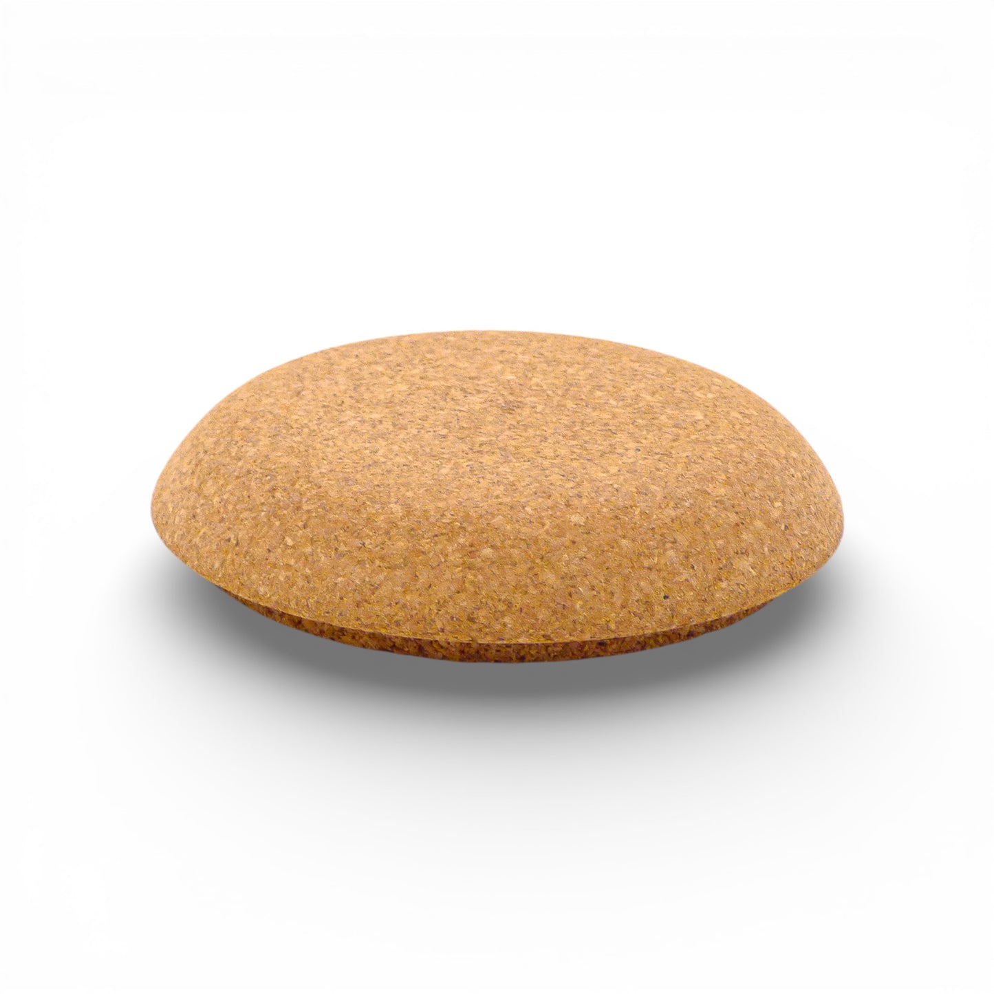 Petite Boîte "Galet" en Liège de Valoris avec couvercle lisse, artisanat de Pézenas, décoration élégante et naturelle.