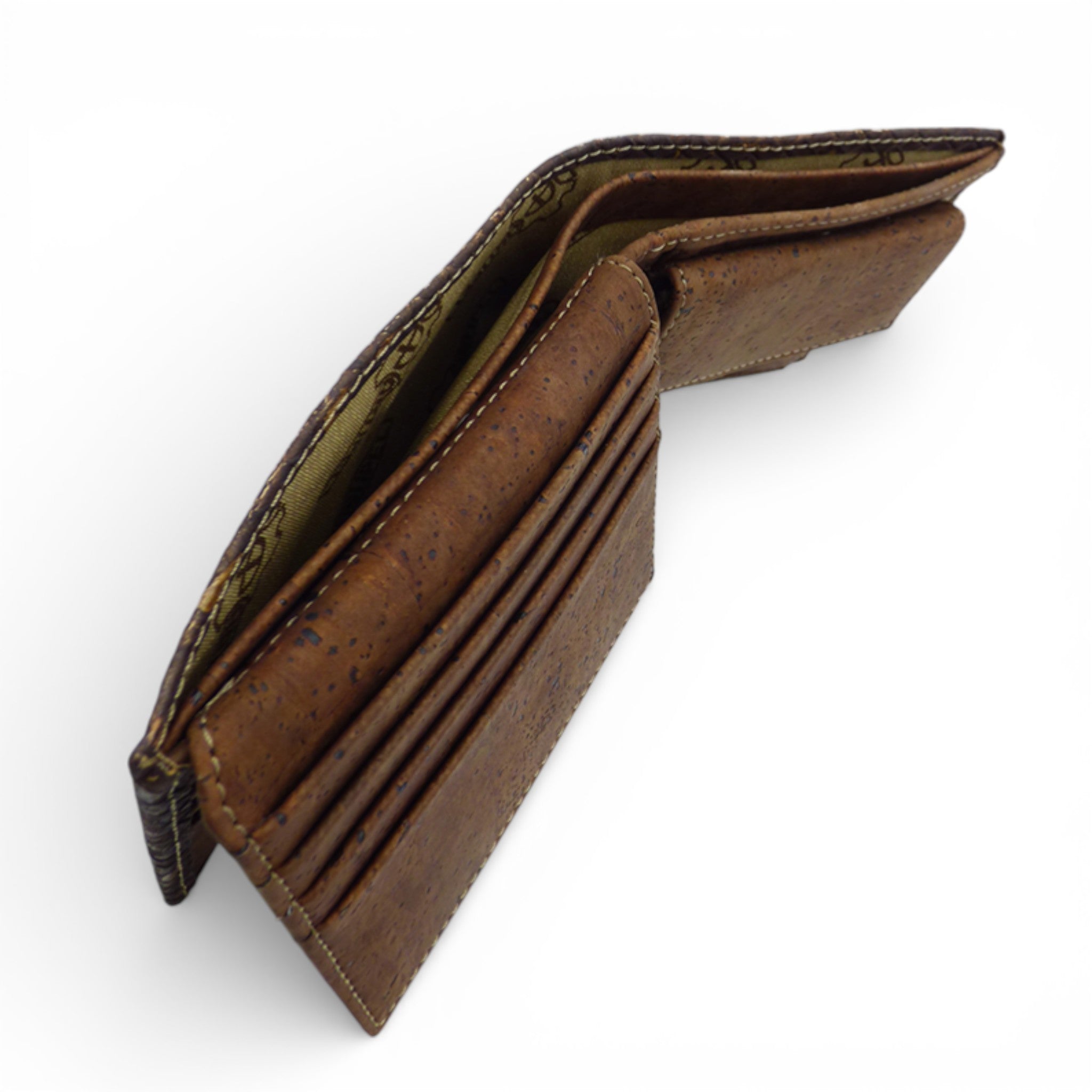 Cuir végétal tressé — portefeuille homme Artipel liège cadeau original