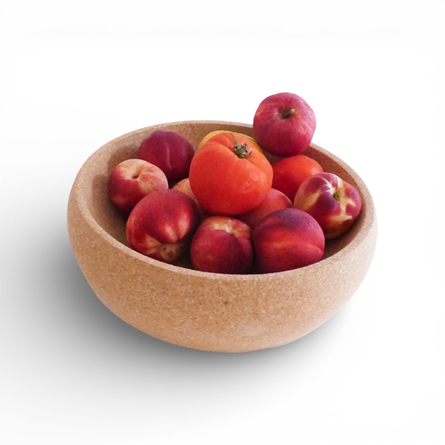 Corbeille à fruit en liège naturel Viking, mettant en valeur une texture organique et un design élégant pour la table.