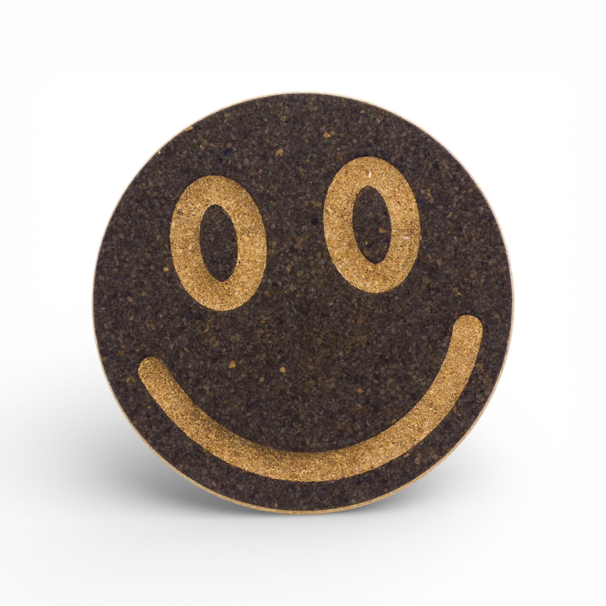 Dessous de plat Dark Smiley en liège du Portugal — Viking déco moderne