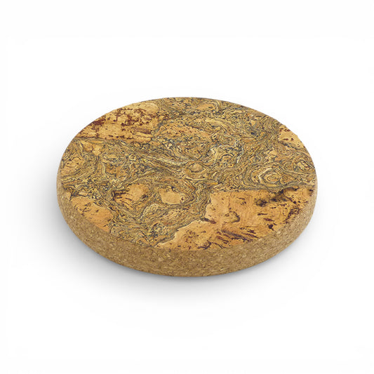 Dessous de Plat Rond Iceberg Grey