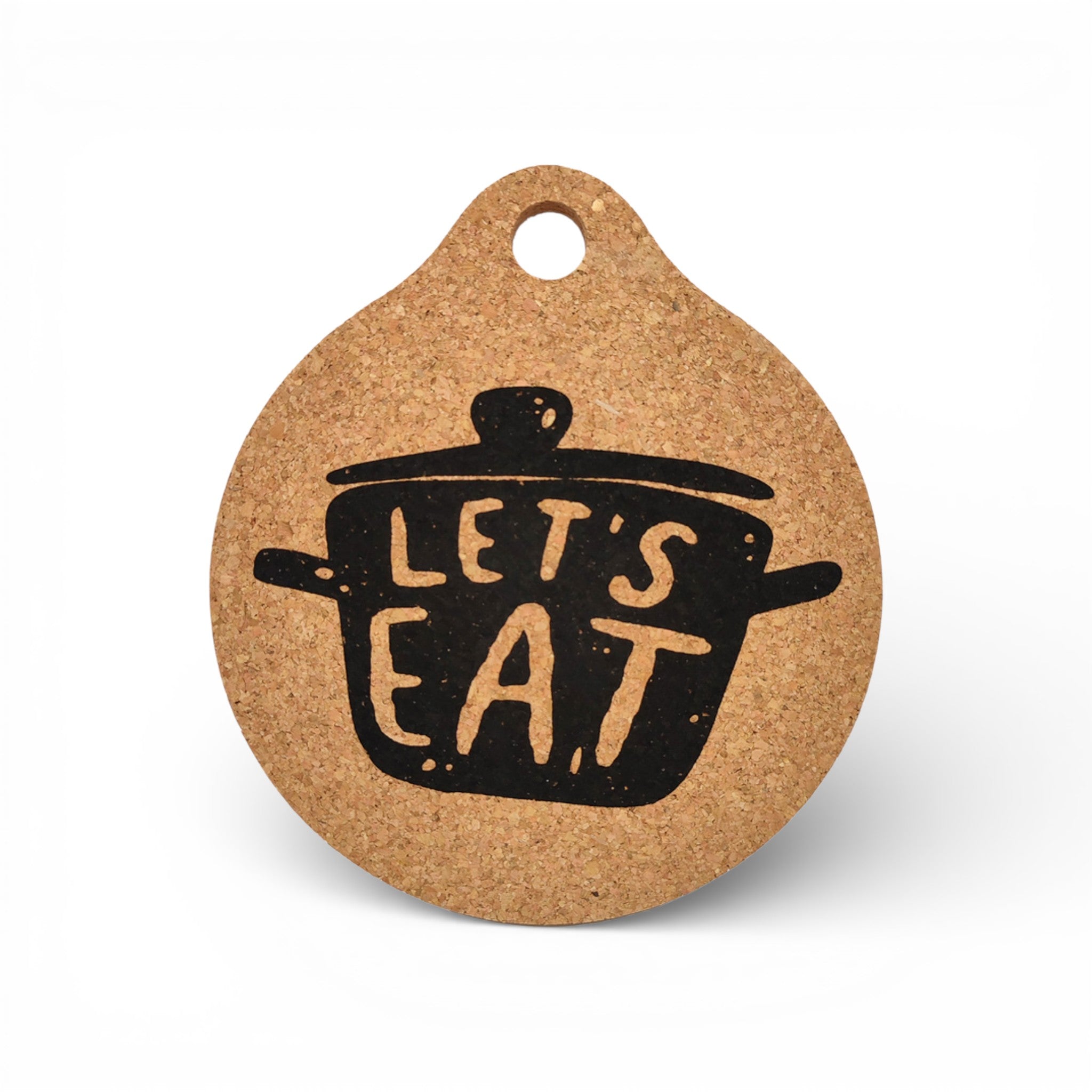 Dessous de plat motif cuisine en liège — Viking cadeau chef cuisinier