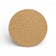Dessous de plat rond en liège naturel grain fin, vue de face — Viking, Portugal