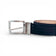 Ceinture en liège perforé bleu marine, boucle pivotante — TC Cortiça, Portugal