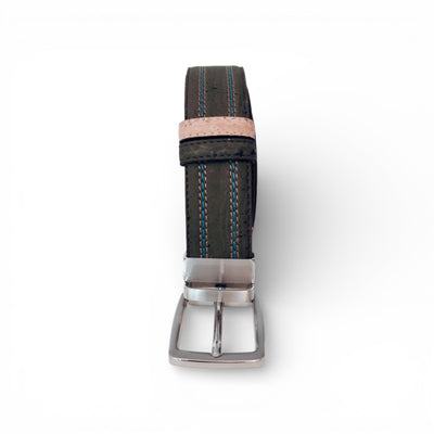 Ceinture liège pointillée — textures motifs naturels TC Cortiça Portugal cadeau