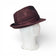 Chapeau Trilby liège naturel Amador Varum — vue latérale texture forme
