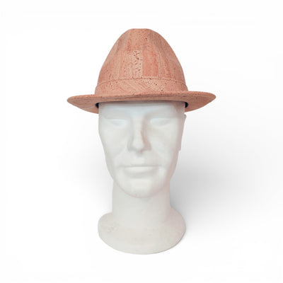 Chapeau Trilby en liège naturel Amador Varum - vue de face - liège Portugal