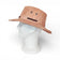Chapeau cowboy en liège vu de profil — Amador Varum, œillets et fentes d'aération, large bord, Portugal