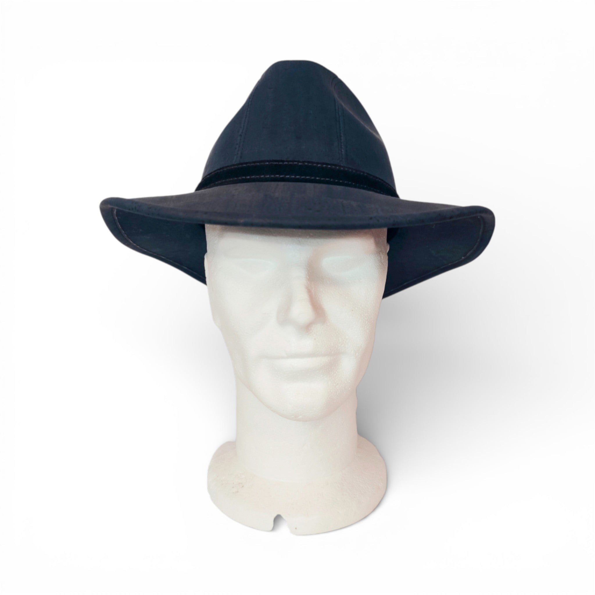 Fedora liège beige texture naturelle - chapeau été Amador Varum cadeau original