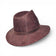 Chapeau brun Fedora ruban noir - liège Amador Varum élégant homme Portugal