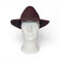 Fedora liège brun bords larges - chapeau Amador Varum look été masculin raffiné