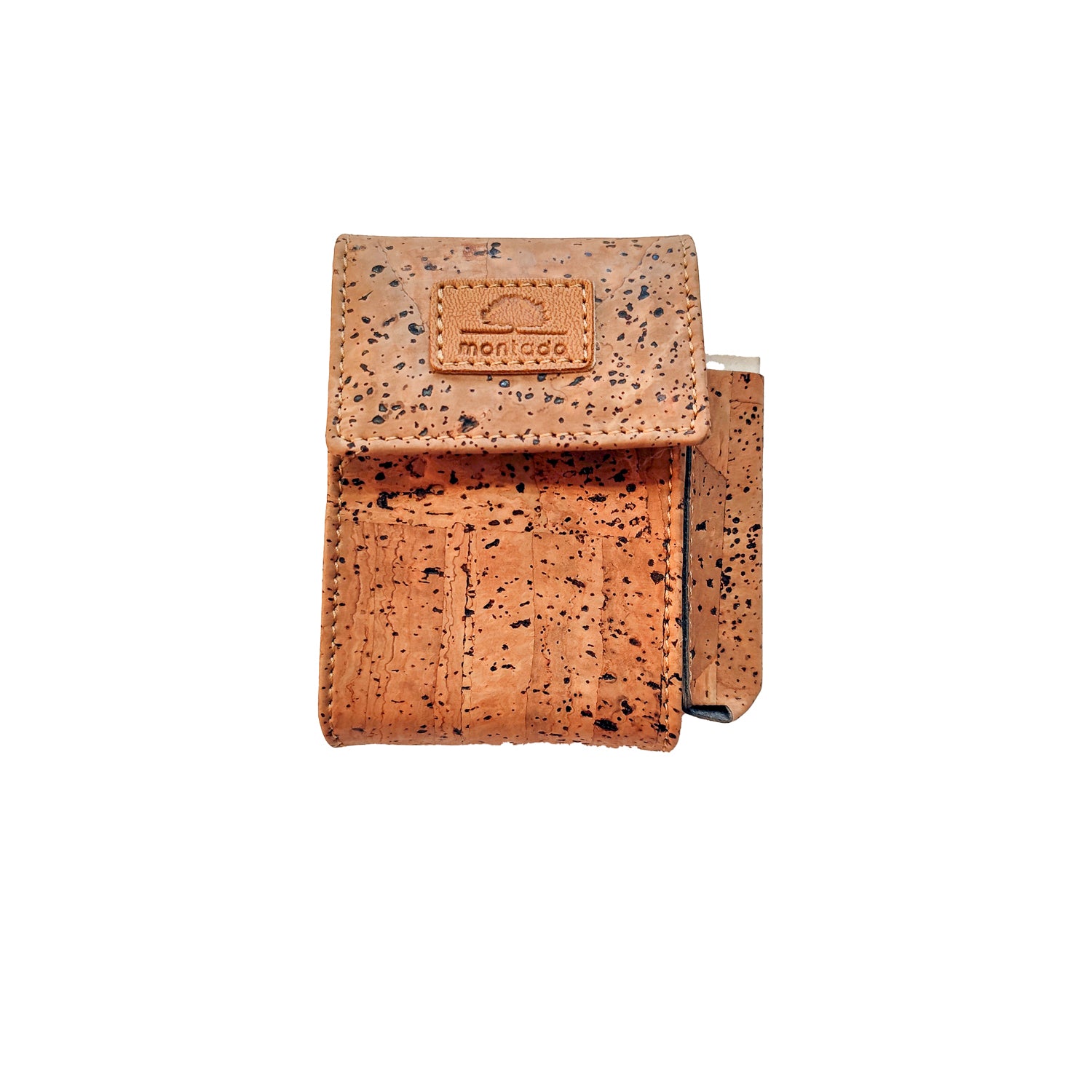 Montado cigarette case with lighter, featuring a sleek design and durable materials, perfect for tobacco storage.