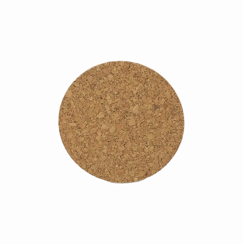 Cork coasters from Viking, featuring a natural texture and round design, ideal for protecting surfaces.