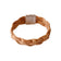 Bracelet tressé fin en liège naturel uni — Artipel, fermoir aimanté métal blanchi, Portugal
