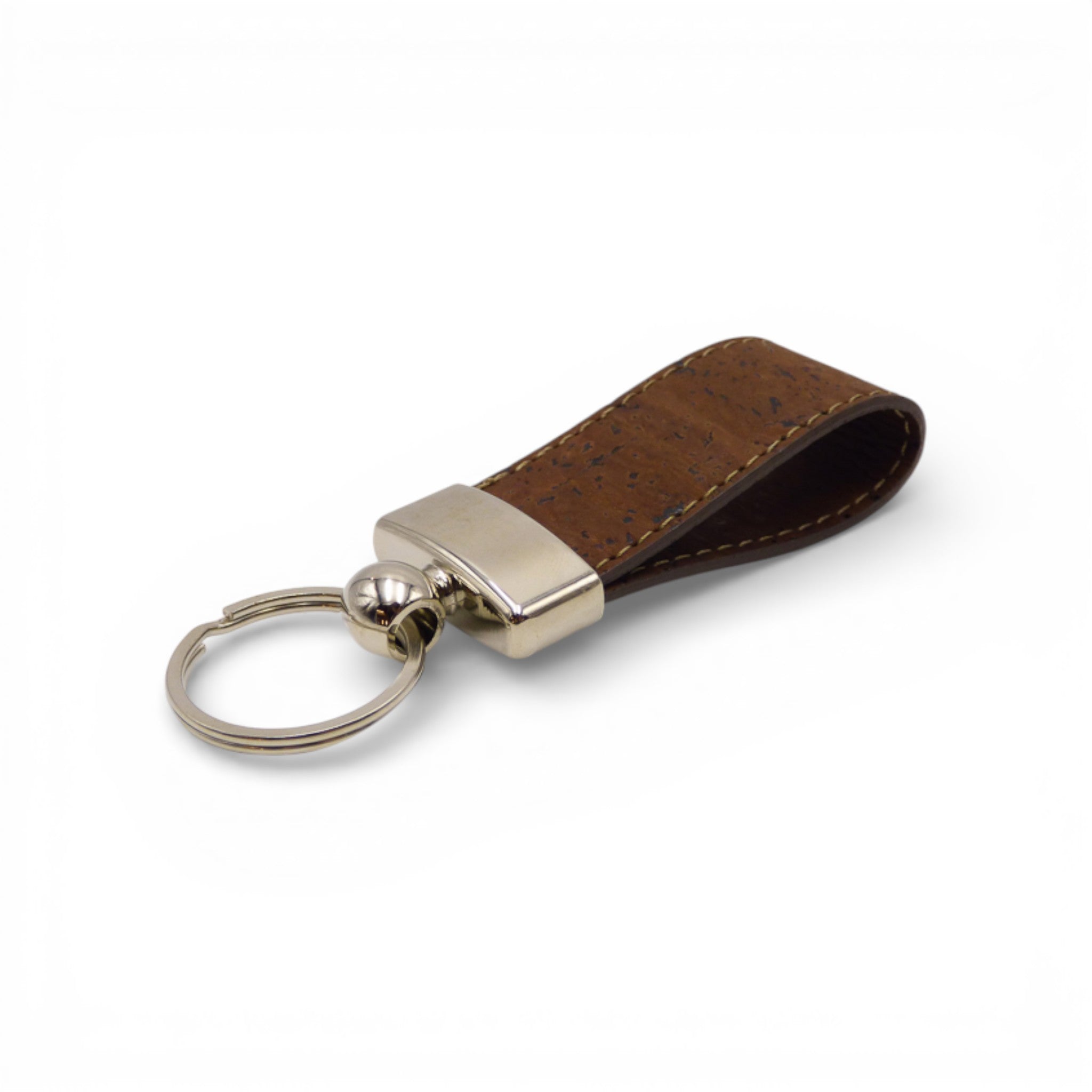 Porte-clés en liège Artipel, détail écorce de chêne-liège, durable - .