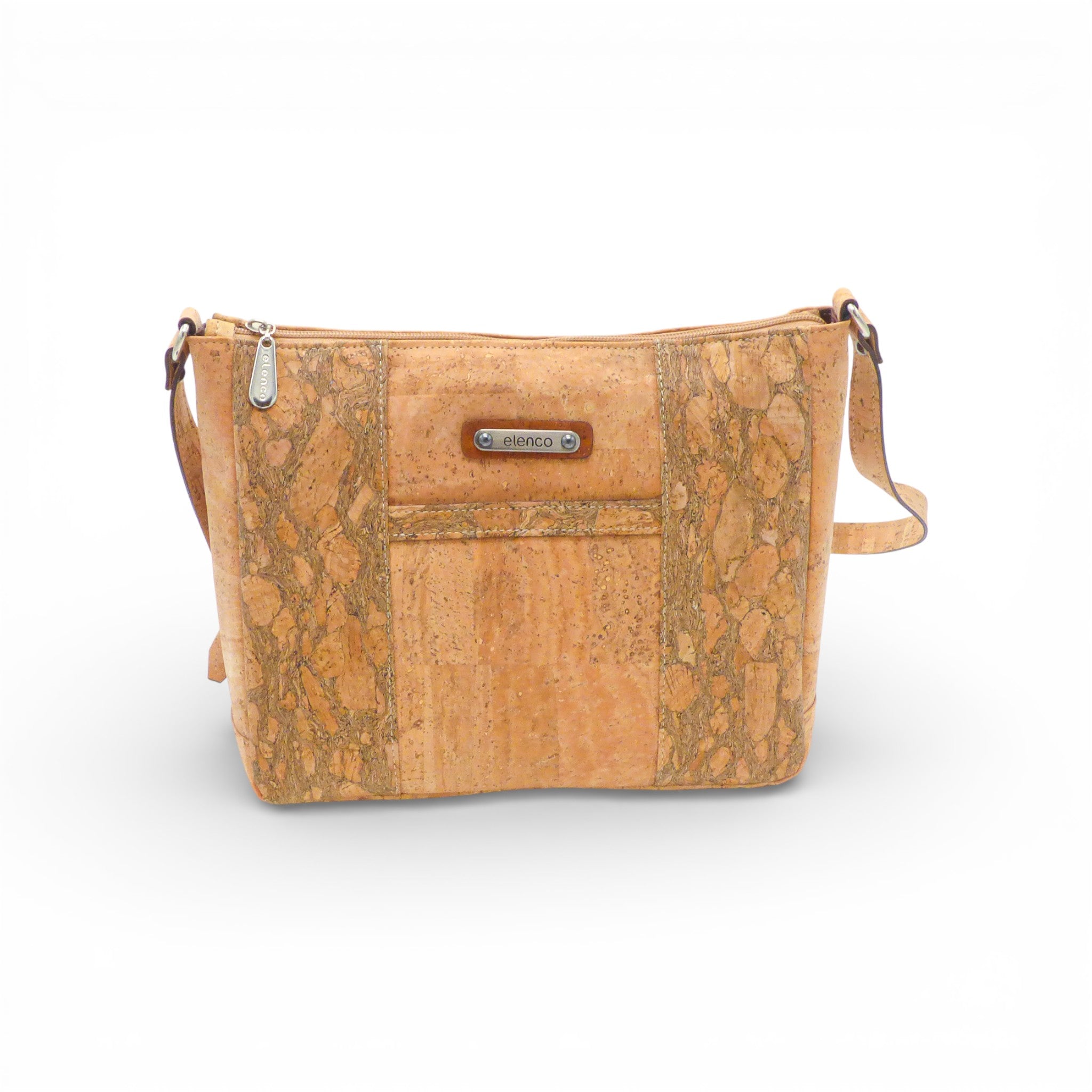 Sac bandoulière Elenco avec design élégant et reliefs, affichant une texture raffinée et une couleur distinctive.