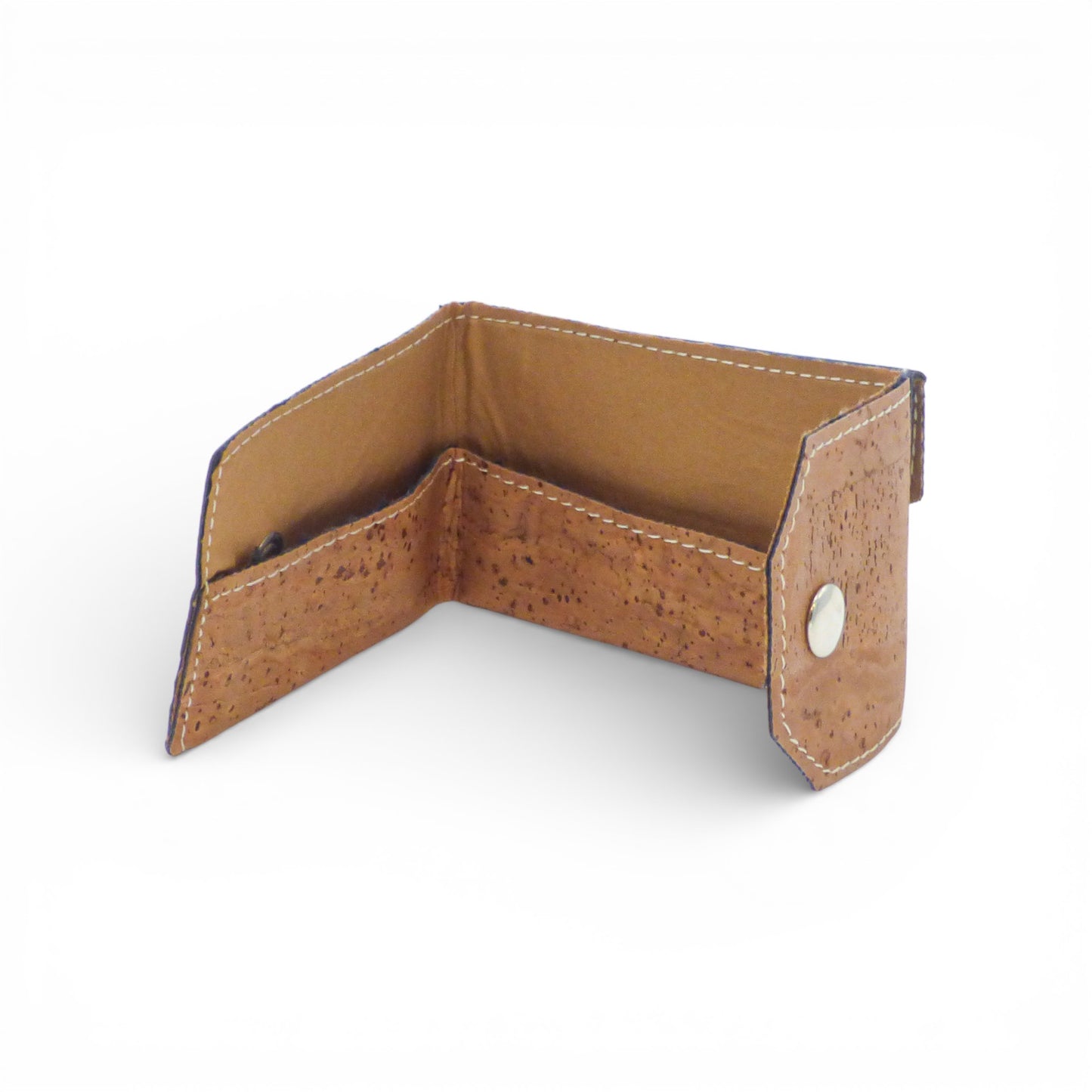 Biface card holder and coin purse by Amador Varum in a stylish design, showcasing its sleek leather texture and functionality.