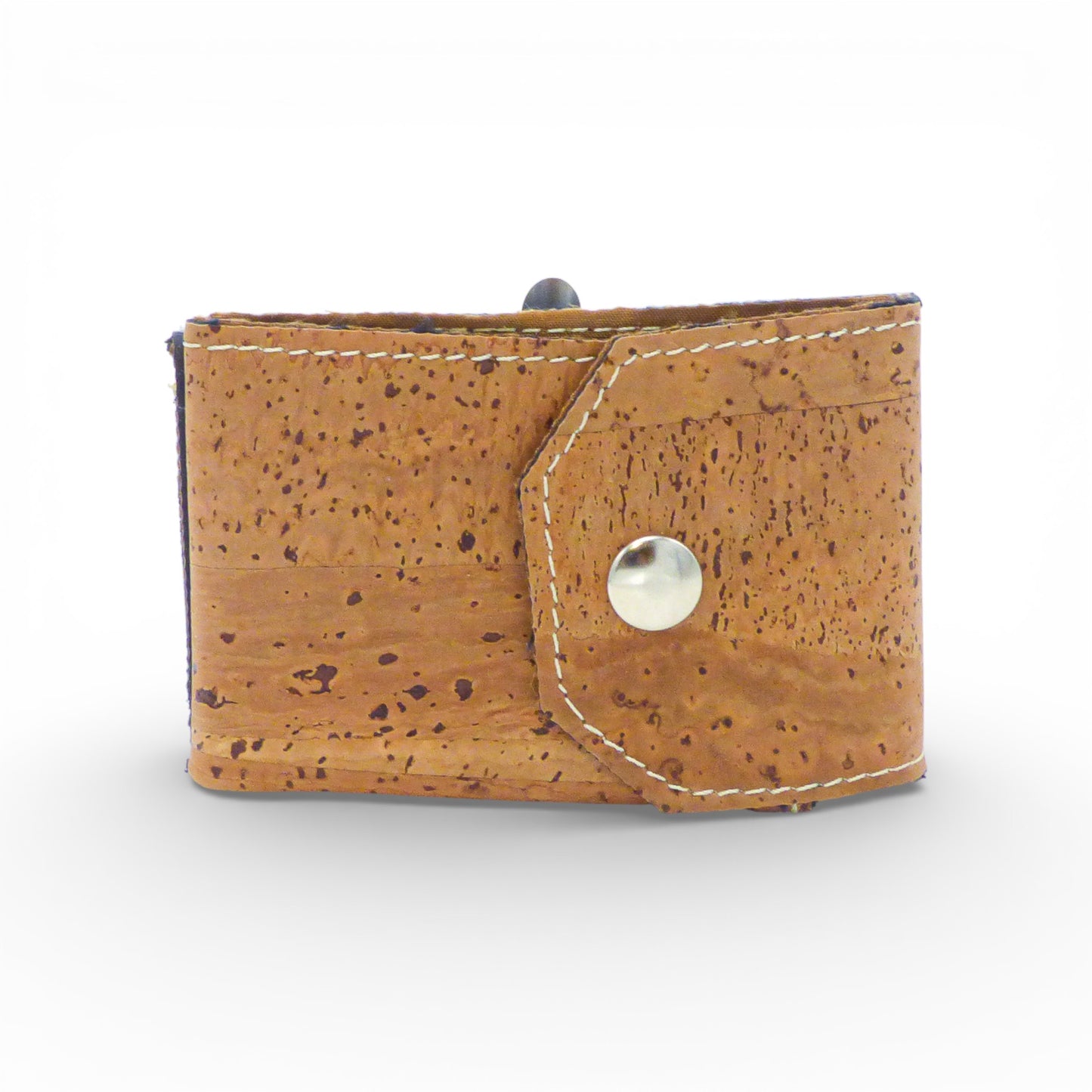 Biface card holder and coin purse by Amador Varum, showcasing its sleek design and dual compartments.