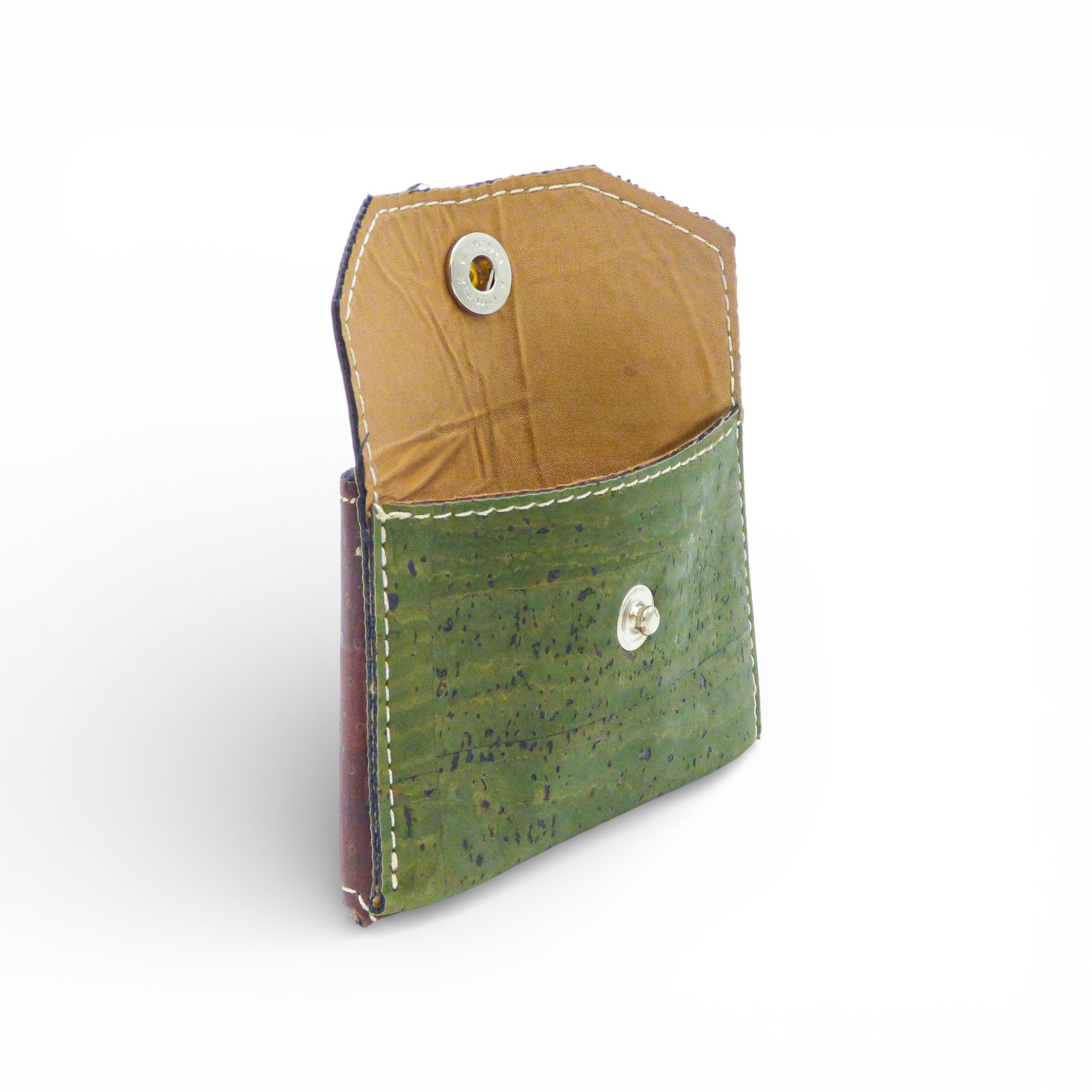 Biface card holder and coin purse in stylish design by Amador Varum, showcasing its dual-sided functionality.