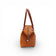 Profil du sac modulable en liège orange à paisley blanc — Artipel, anses cuir caramel, Portugal