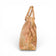 Profil d'un sac cabas en liège moucheté multicolore — Cork Design, anses longues, Portugal