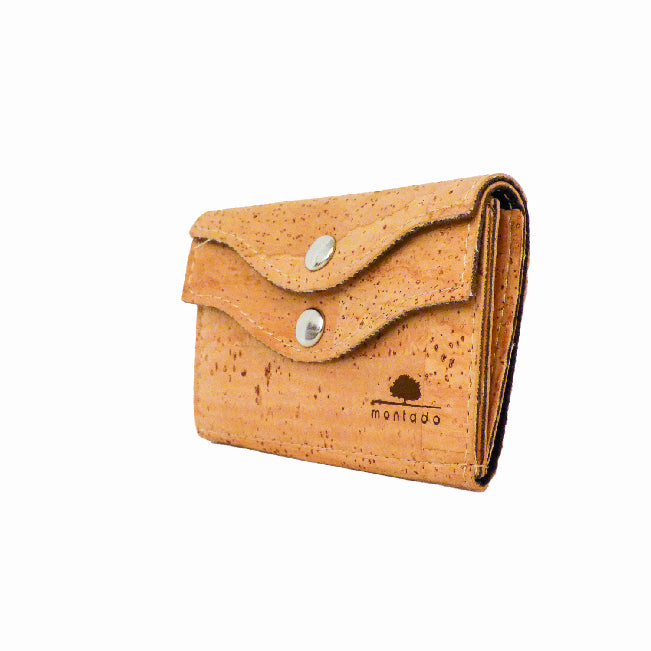 Porte-clés porte-monnaie liège — Montado alternative cuir vegan multifonction