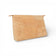 Grande trousse en liège Artipel, détail texture liège naturel et surpiqûres.