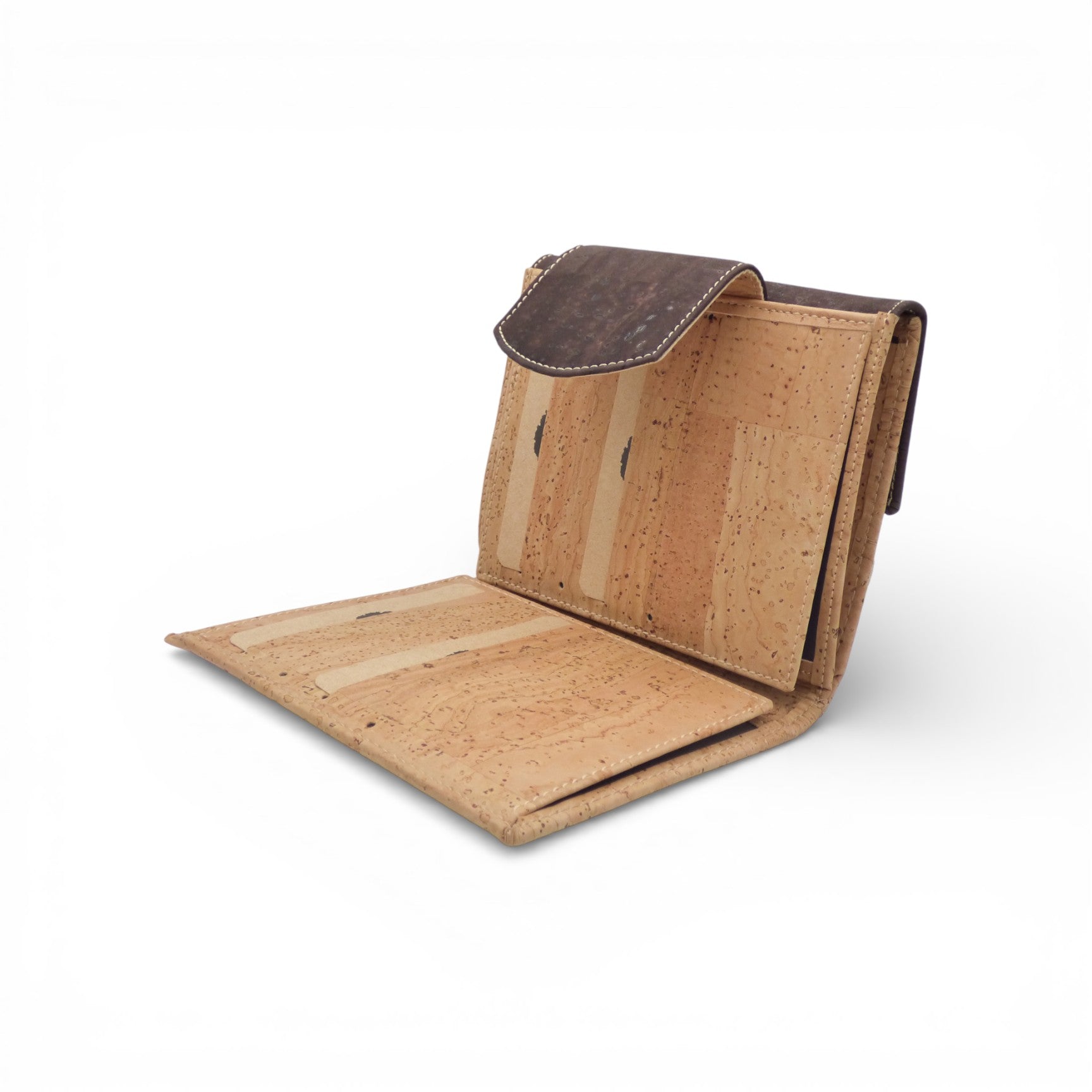 Portefeuille femme format moyen liège — Montado alternative cuir végétal