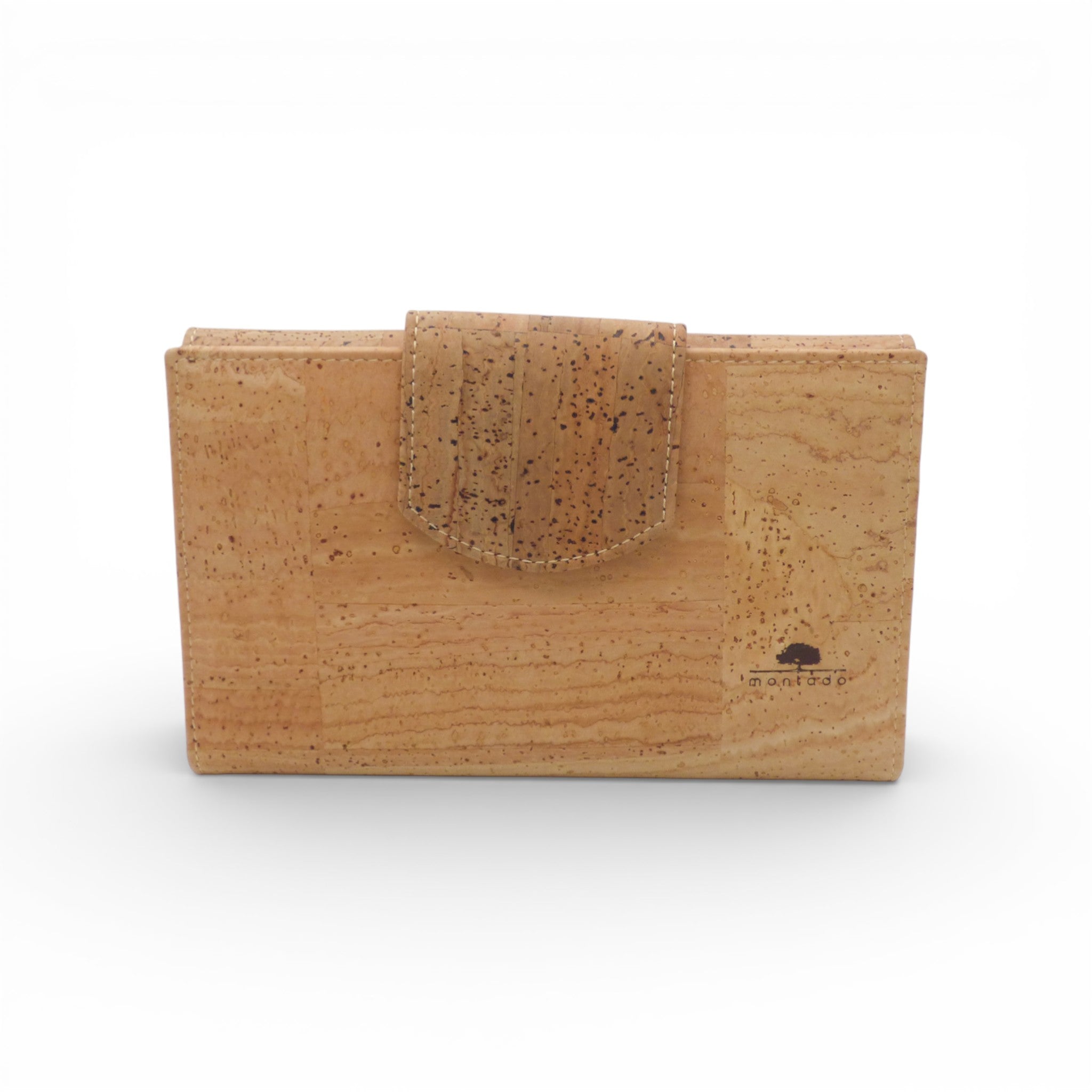 Montado women's large format wallet in elegant design, showcasing multiple compartments and a stylish exterior.